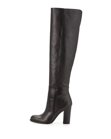 sam edelman knee high black boots|sam edelman merton bootie.